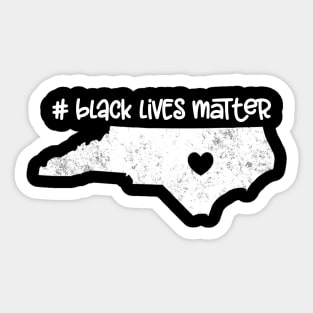 Black Lives Matter North Carolina Sticker